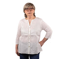 Anis Camicia M3/4 con Passamaneria Lino