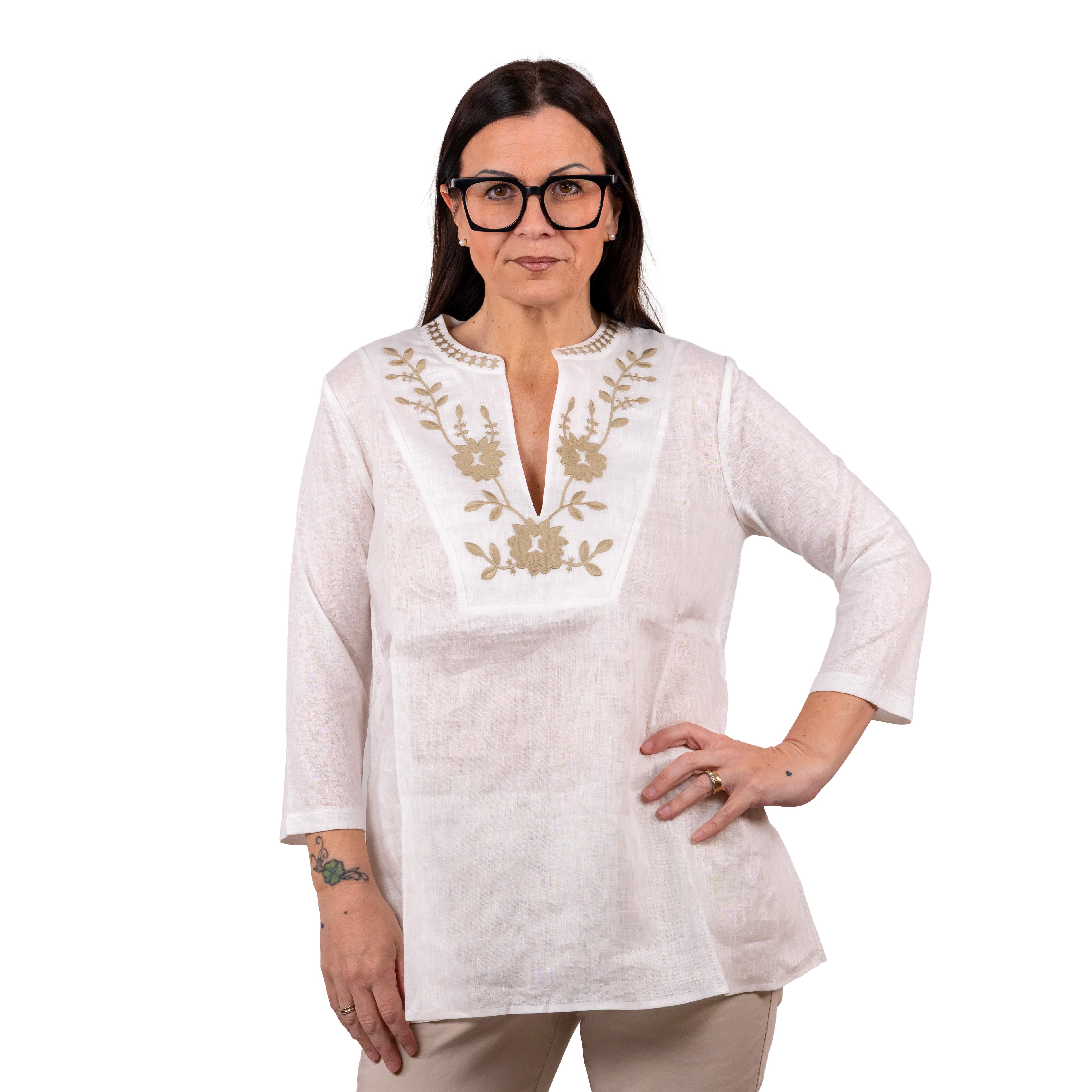 Anis Serafino M3/4 Ricamo