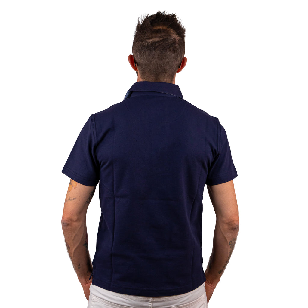 Maglia con colletto a camicia