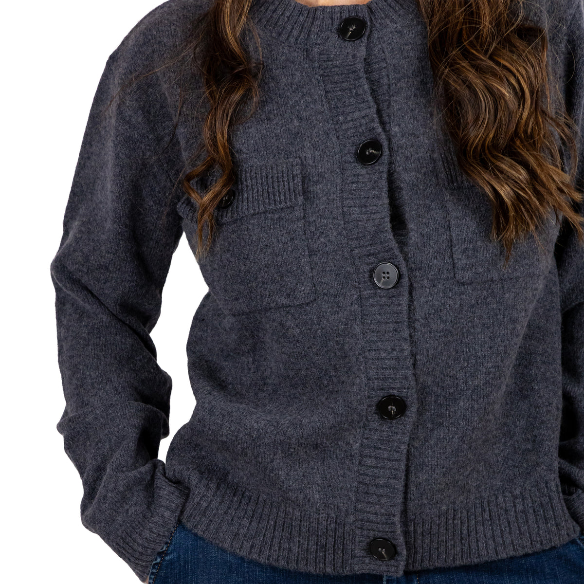 Maglia Coreana con Motivo e Taschine