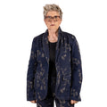 Giacca in Jeans Damascata