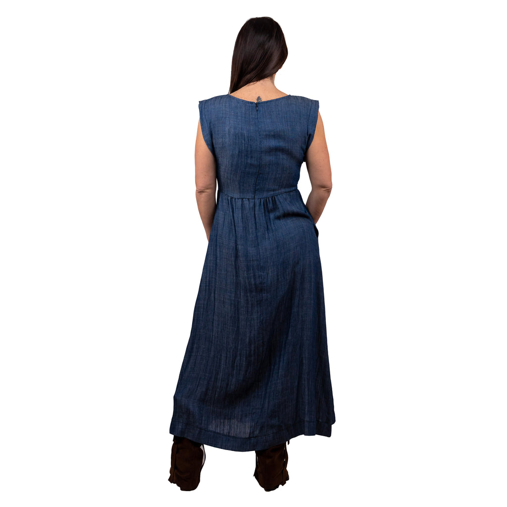 Coramis Vestito Smanicato a Caviglia