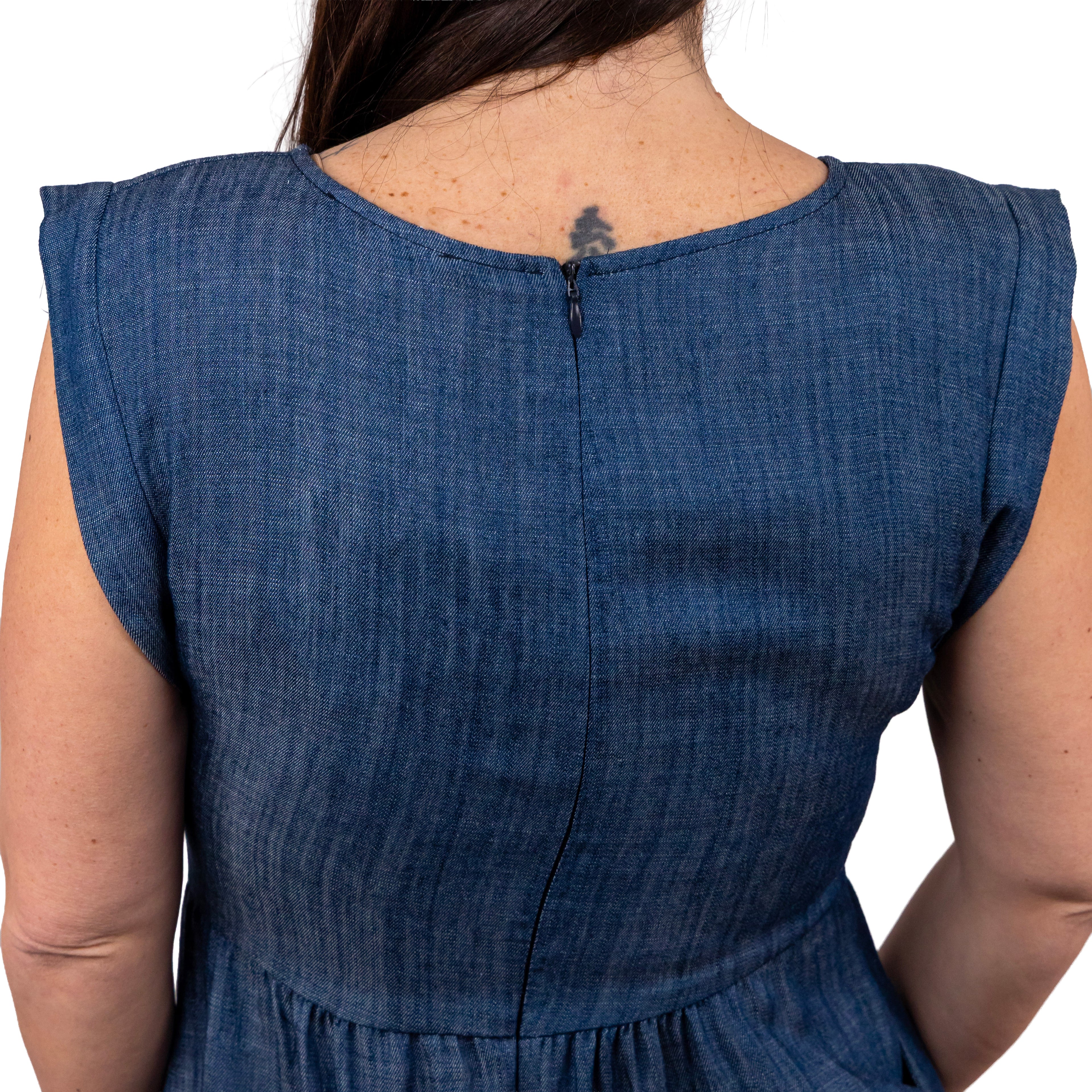 Coramis Vestito Smanicato a Caviglia